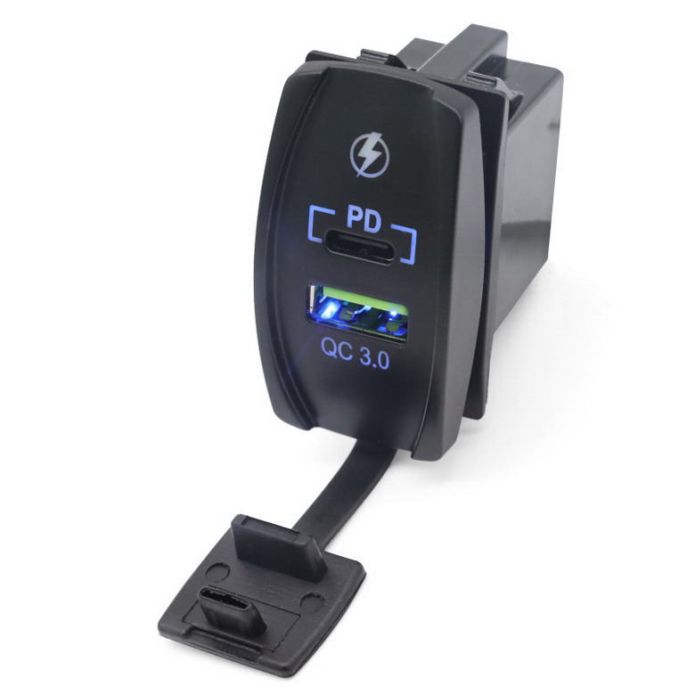 開關(guān)式A+C車充