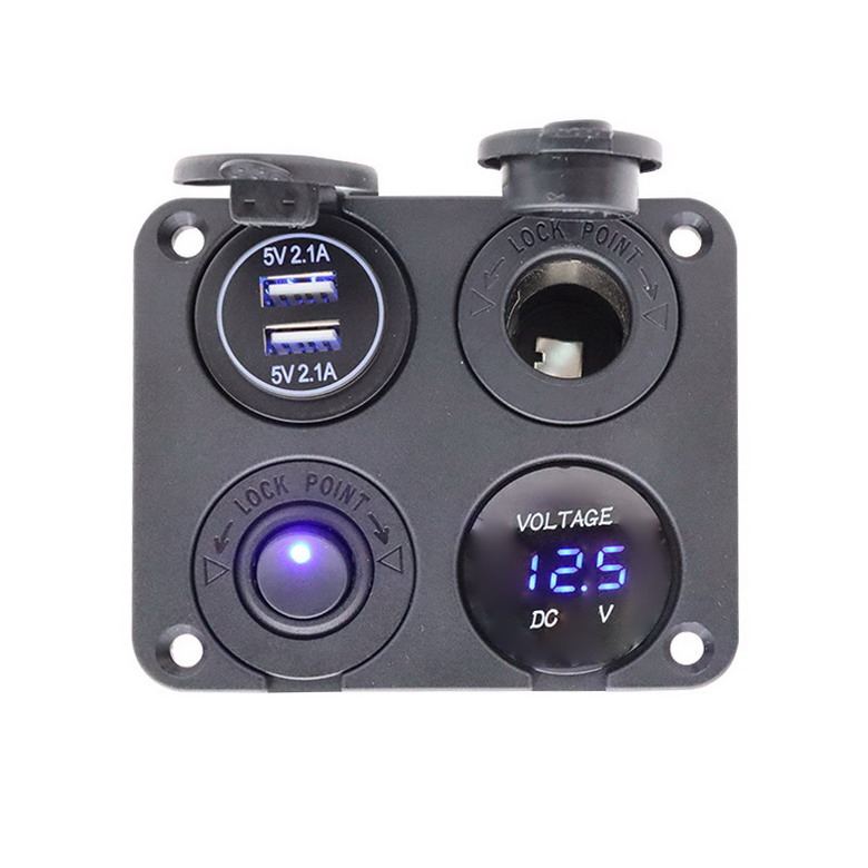 正方形膠板四合一